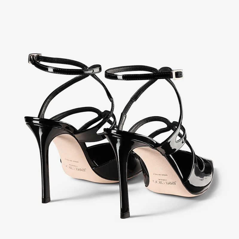 Azia Pump 95 Black Patent Leather Pumps 5