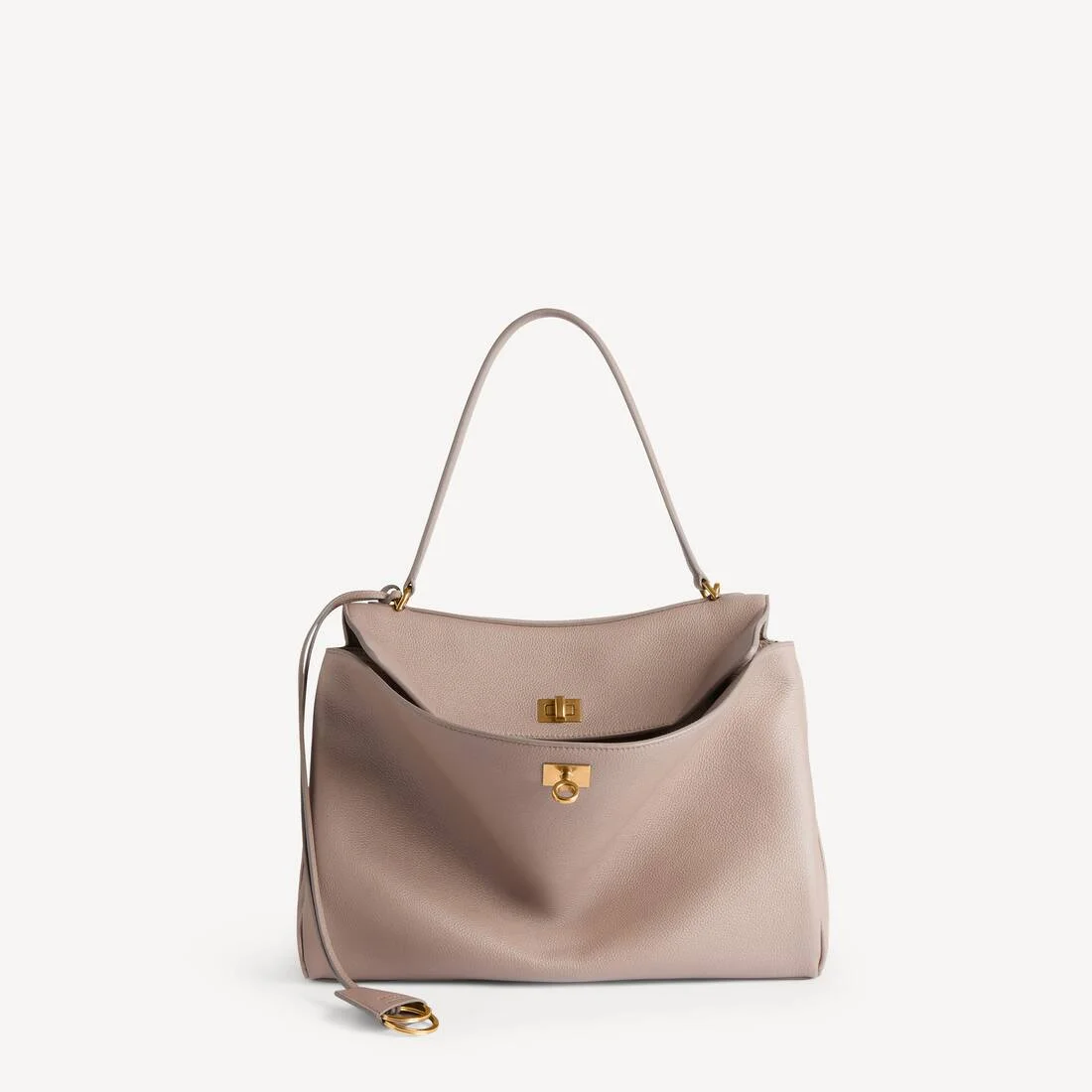 Women's Rodeo Handbag Medium Grained Calfskin in Sesame - 1