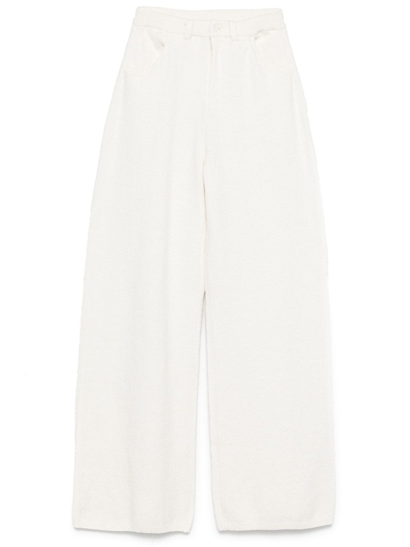wide-leg knitted trousers 1
