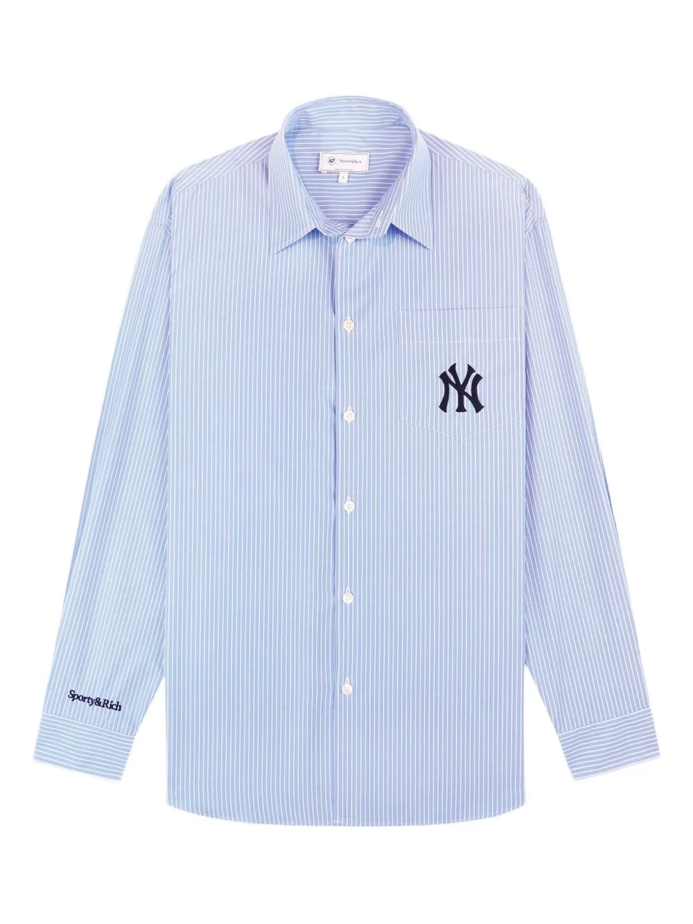 Yankees Serif striped button-up shirt - 1