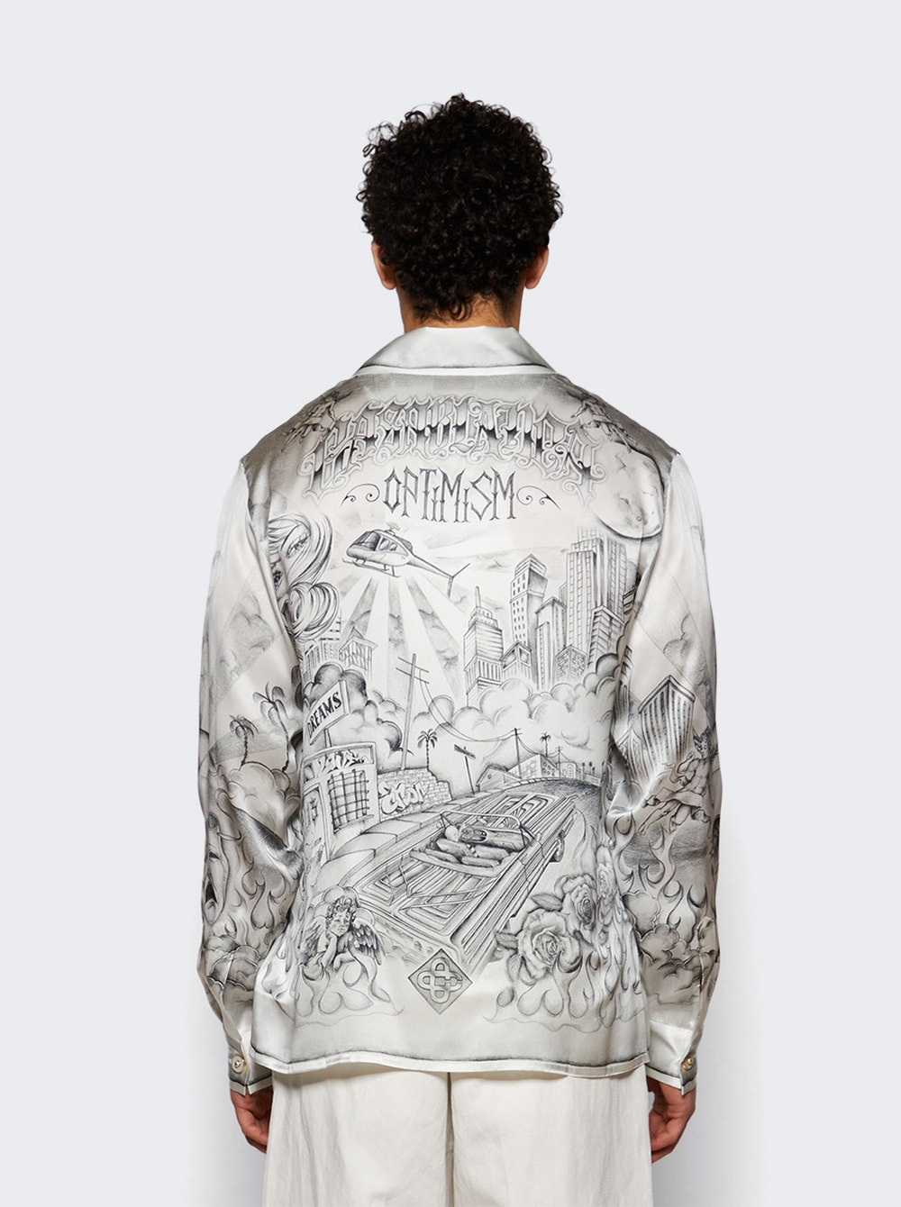 Tattoo Long Sleeve Shirt Grey - 4