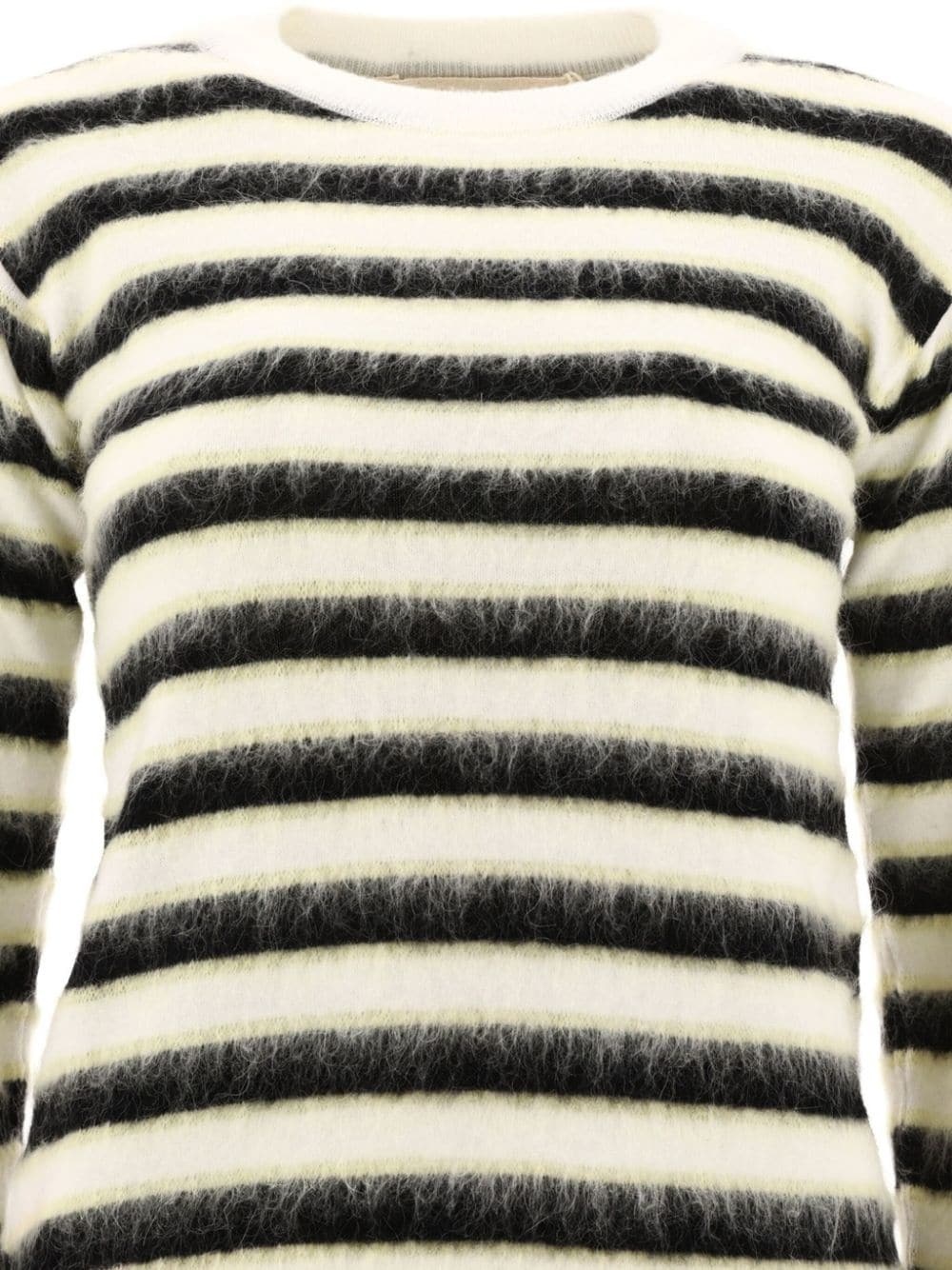 striped virgin wool jumper - 3