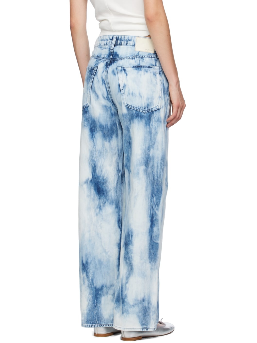 Blue Logan Wide-Leg Jeans - 3