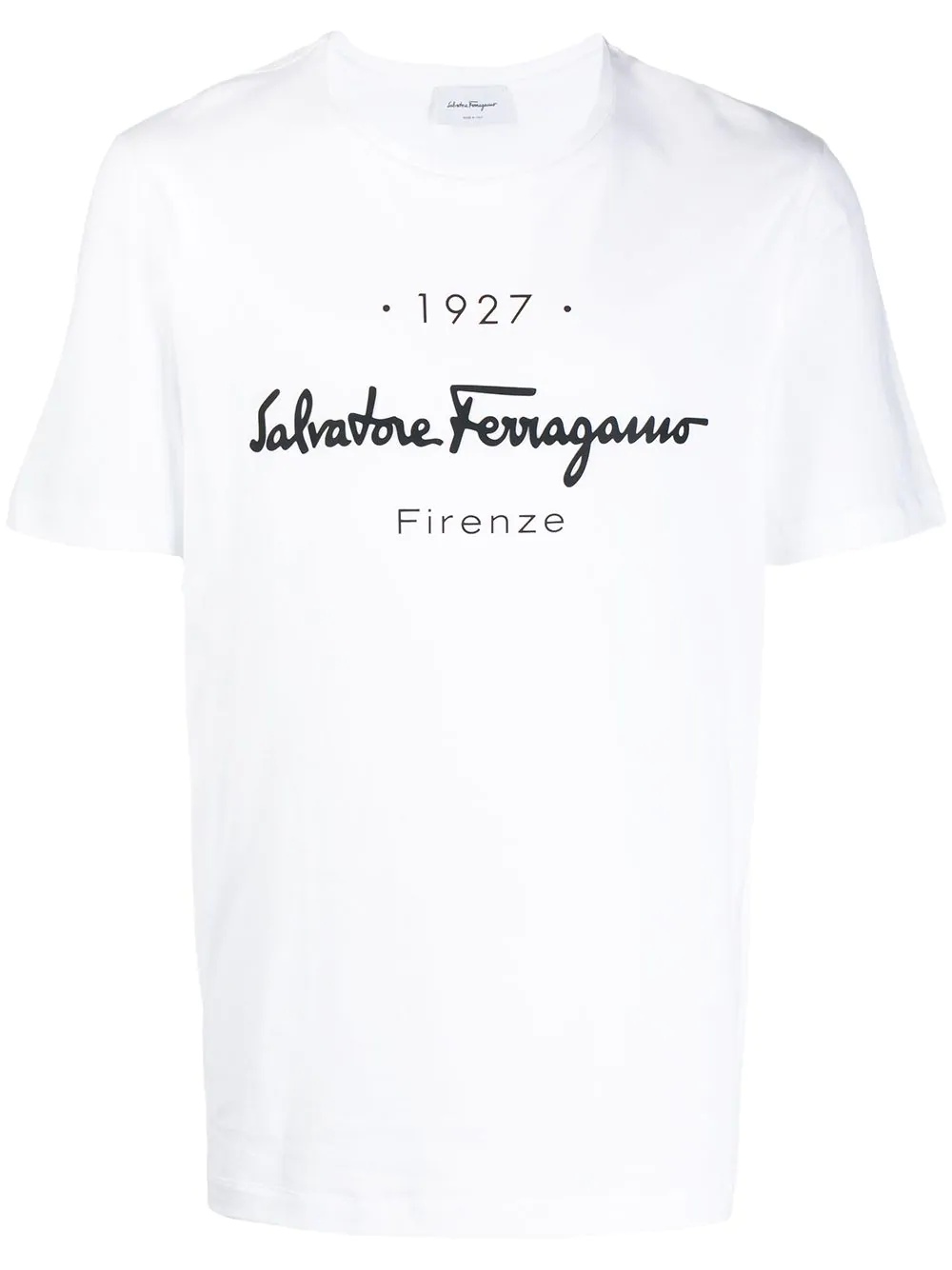 logo print T-shirt - 1