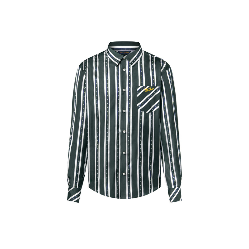 Long-Sleeved Silk Shirt 1