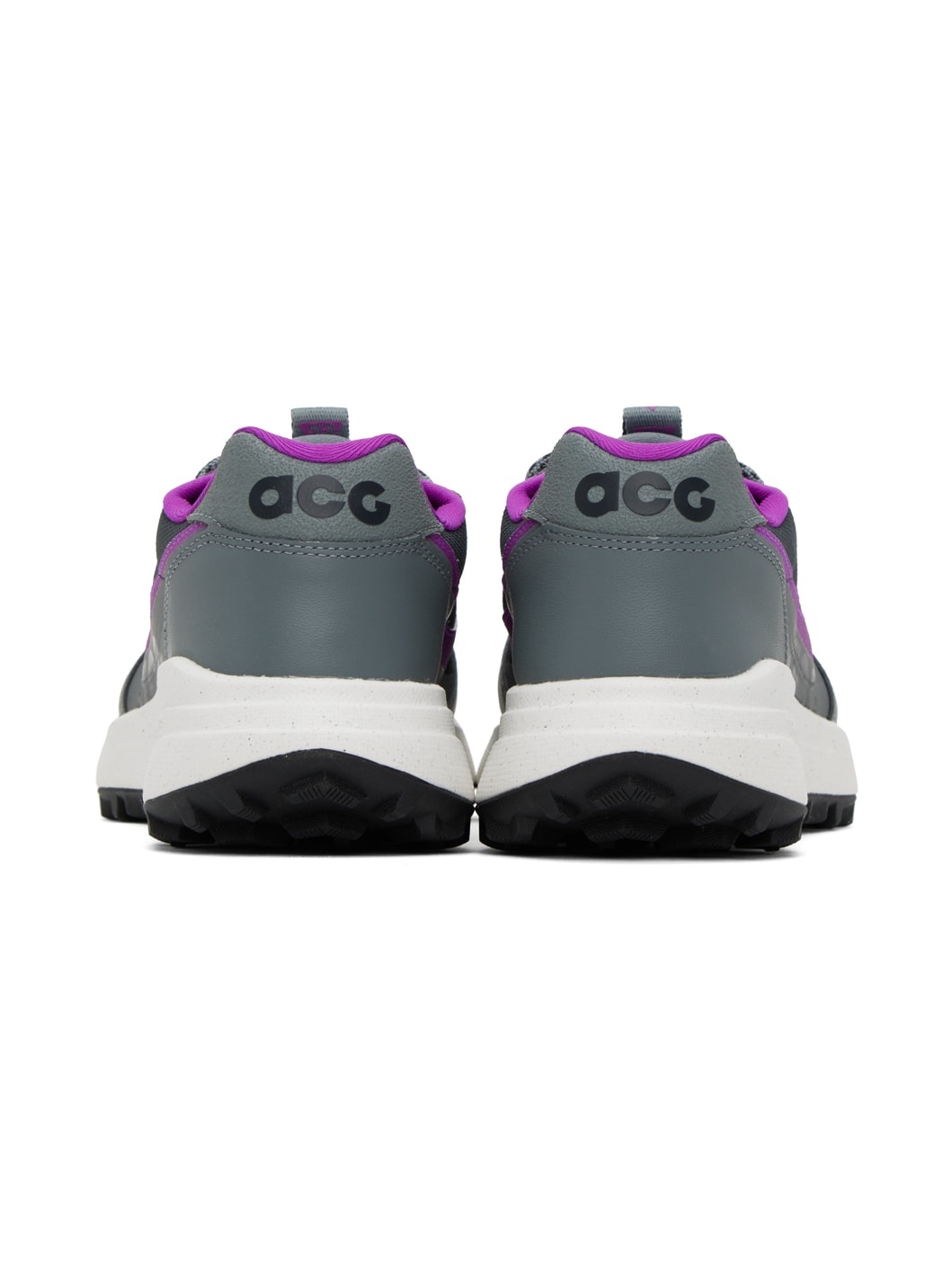 Gray & Purple ACG Lowcate Sneakers - 2