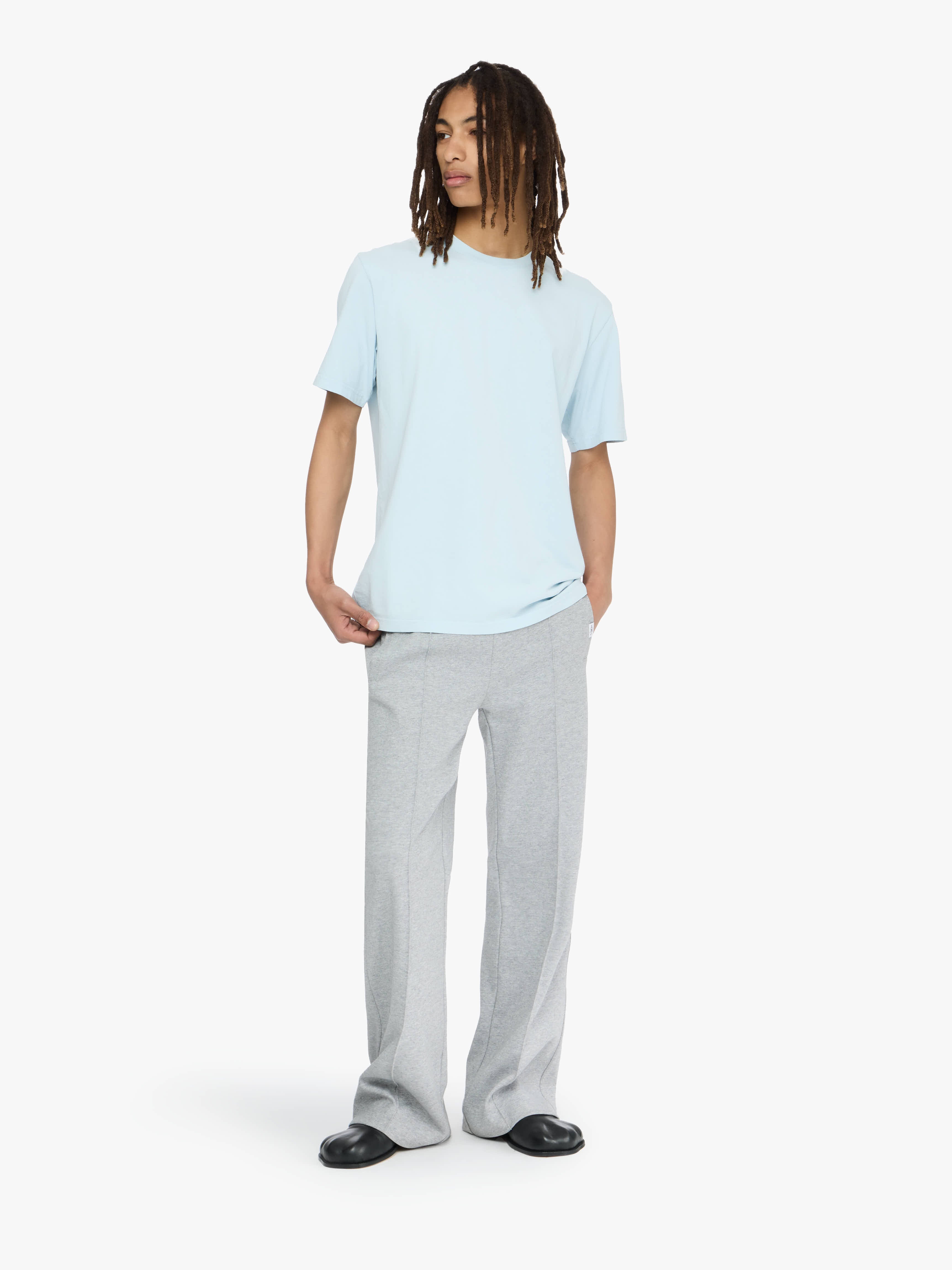 CONTRAST EMBROIDERY T-SHIRT - 2