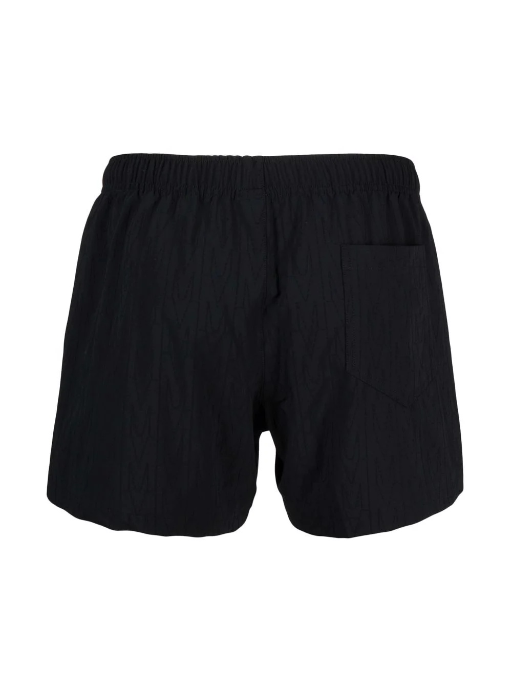 logo-plaque swim shorts - 2