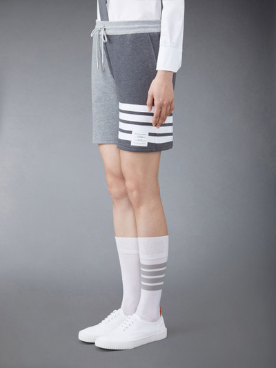 Thom Browne panelled 4-Bar cotton shorts outlook