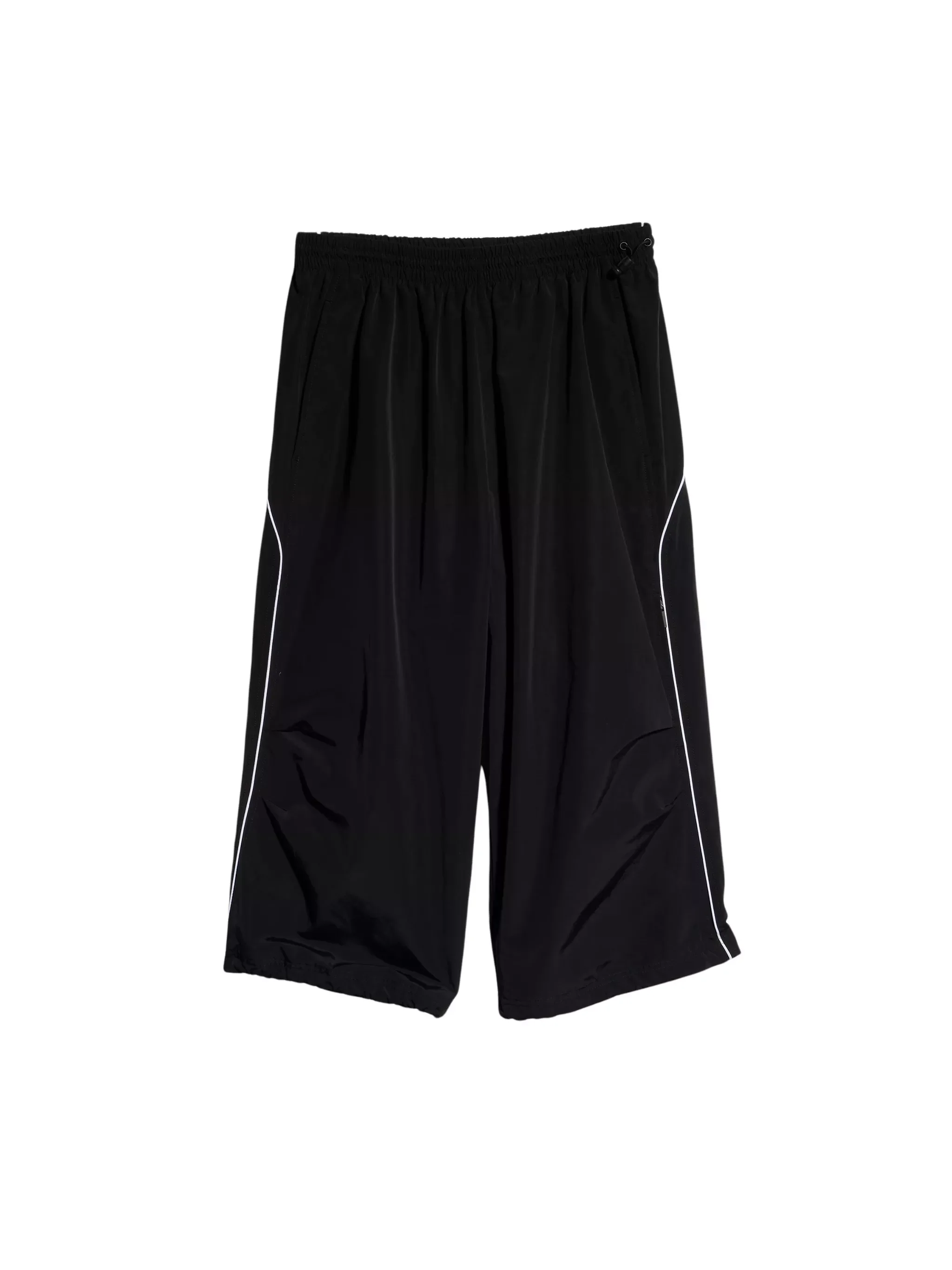 Cotton and Nylon Bermuda with Embroidery - 1