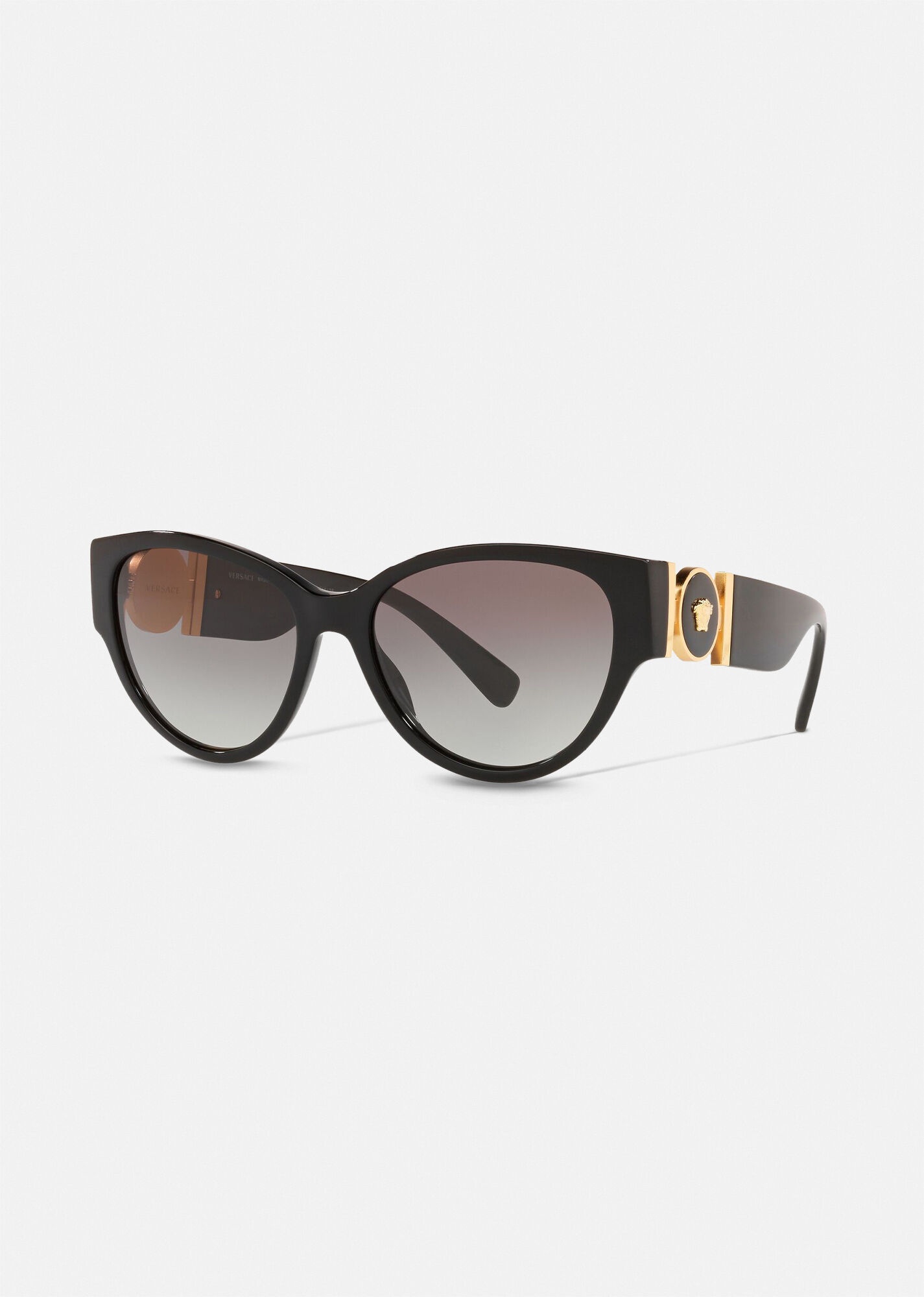 Cat-Eye Medusa Medallion Sunglasses - 1