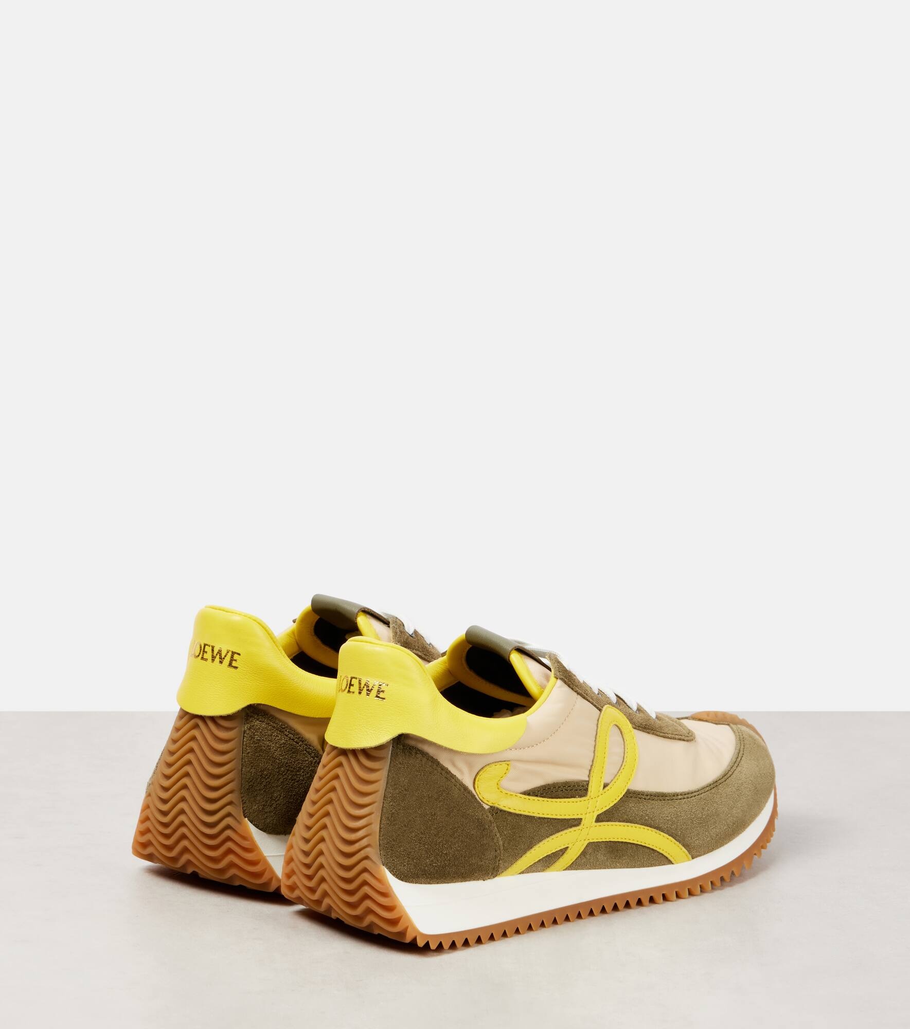 Flow Runner 2.0 suede sneakers - 2