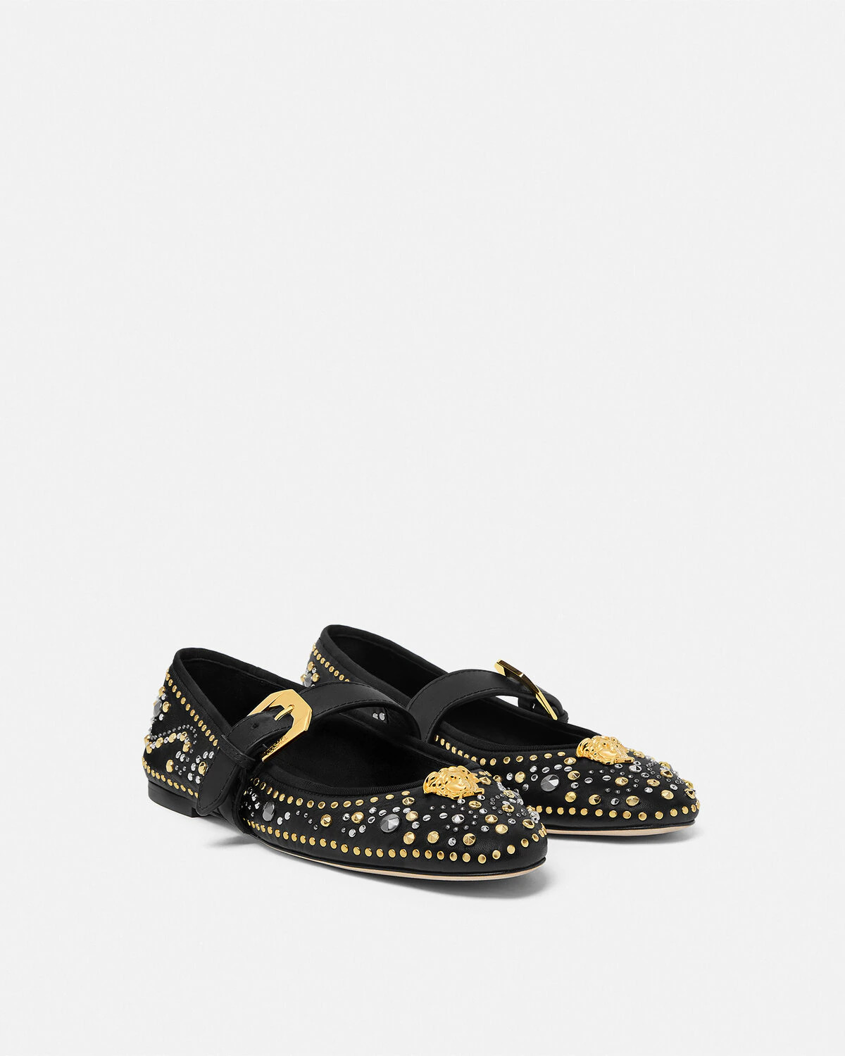 Studded La Medusa Ballerinas - 2