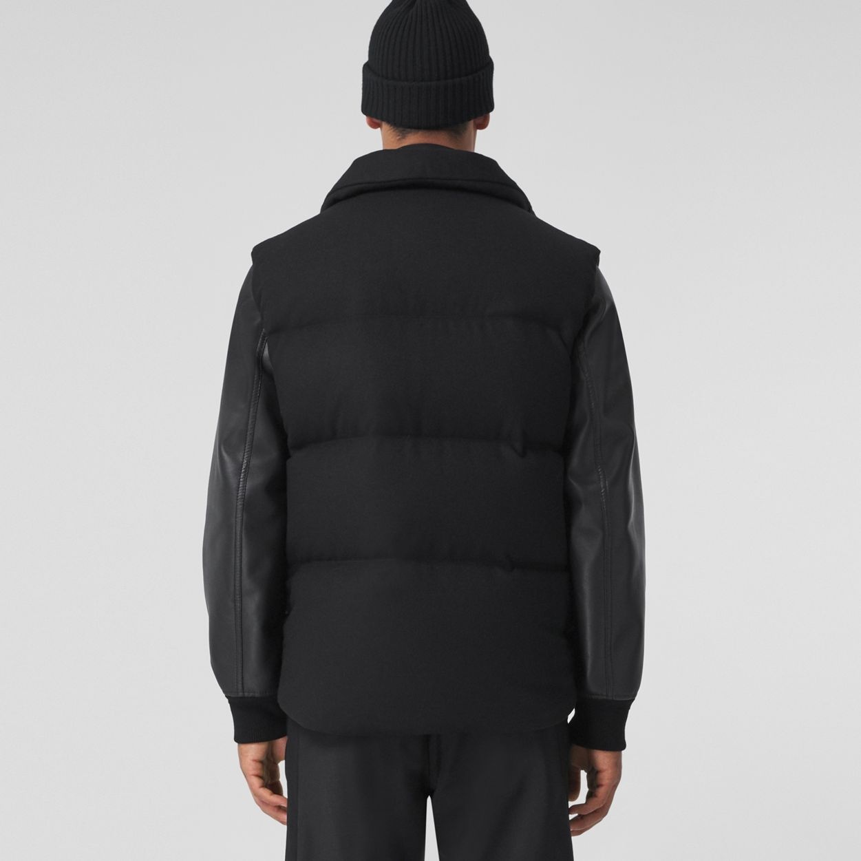 Monogram Motif Wool Cashmere Puffer Gilet - 4