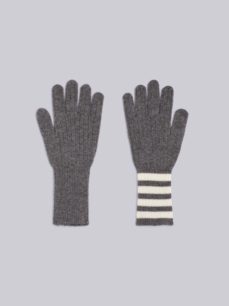 4-Bar cashmere gloves 3