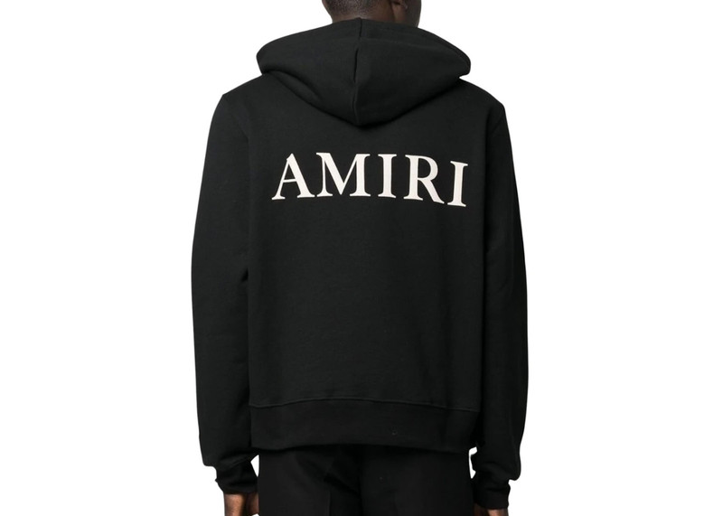 AMIRI AMIRI Puff Logo Hoodie Black outlook