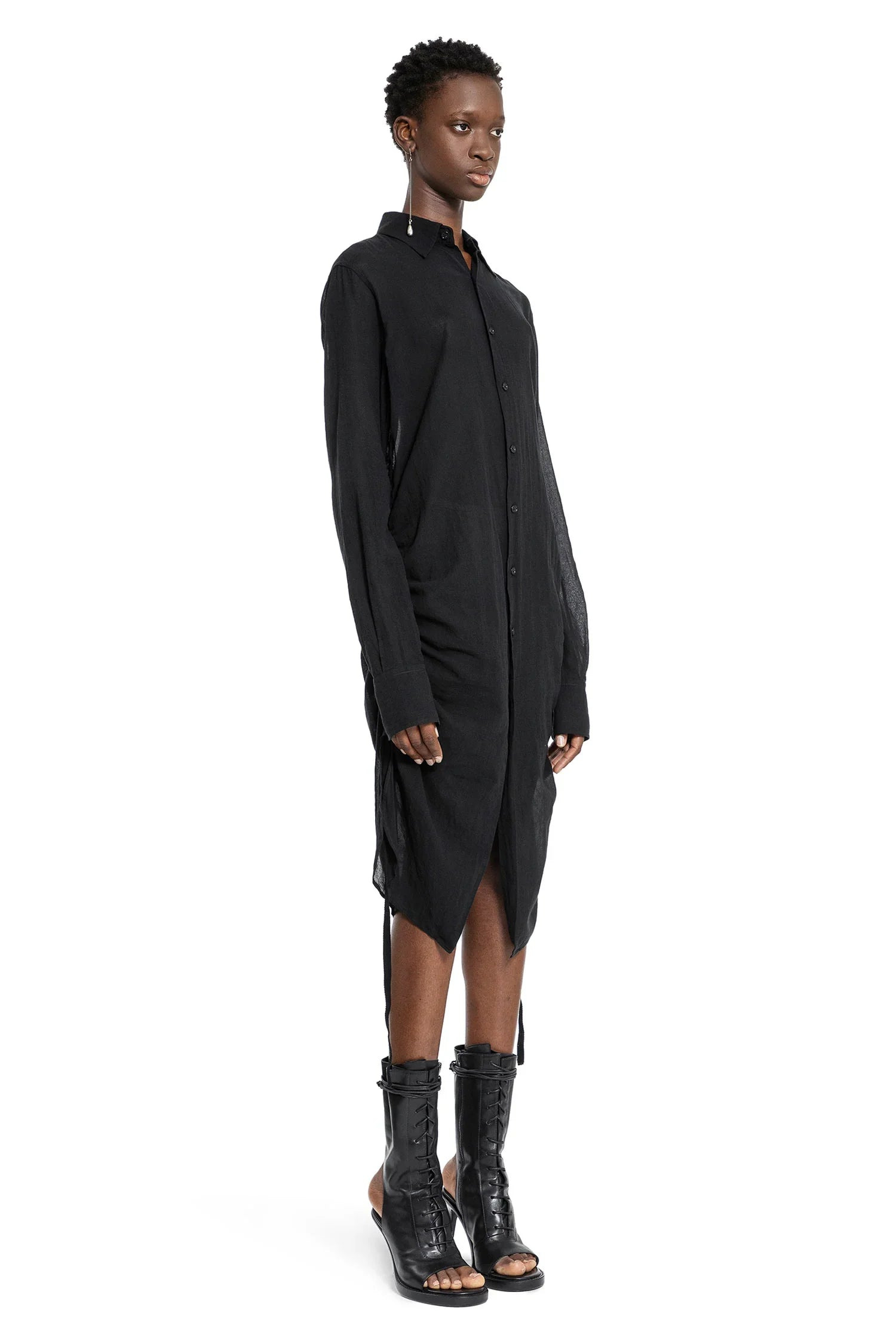 Sandrina-High-Comfort-Shirt-In-Cotton-Chiffon - 2