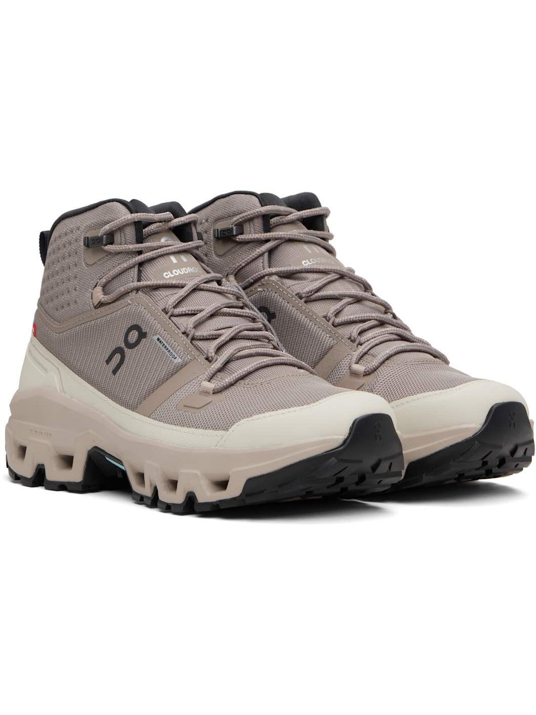 Gray Cloudrock Mid Waterproof Sneakers - 4