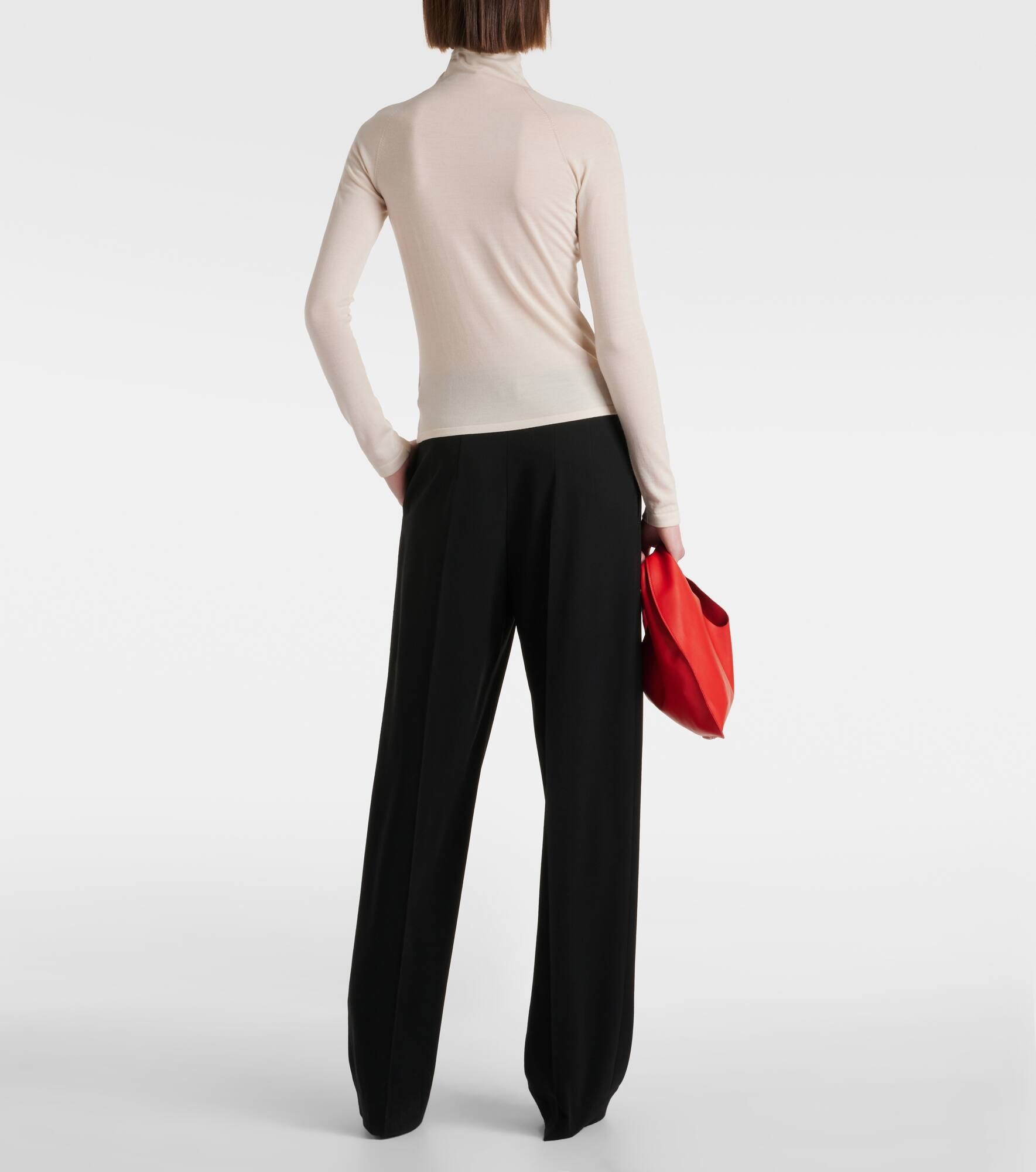 Honna wool turtleneck top - 3