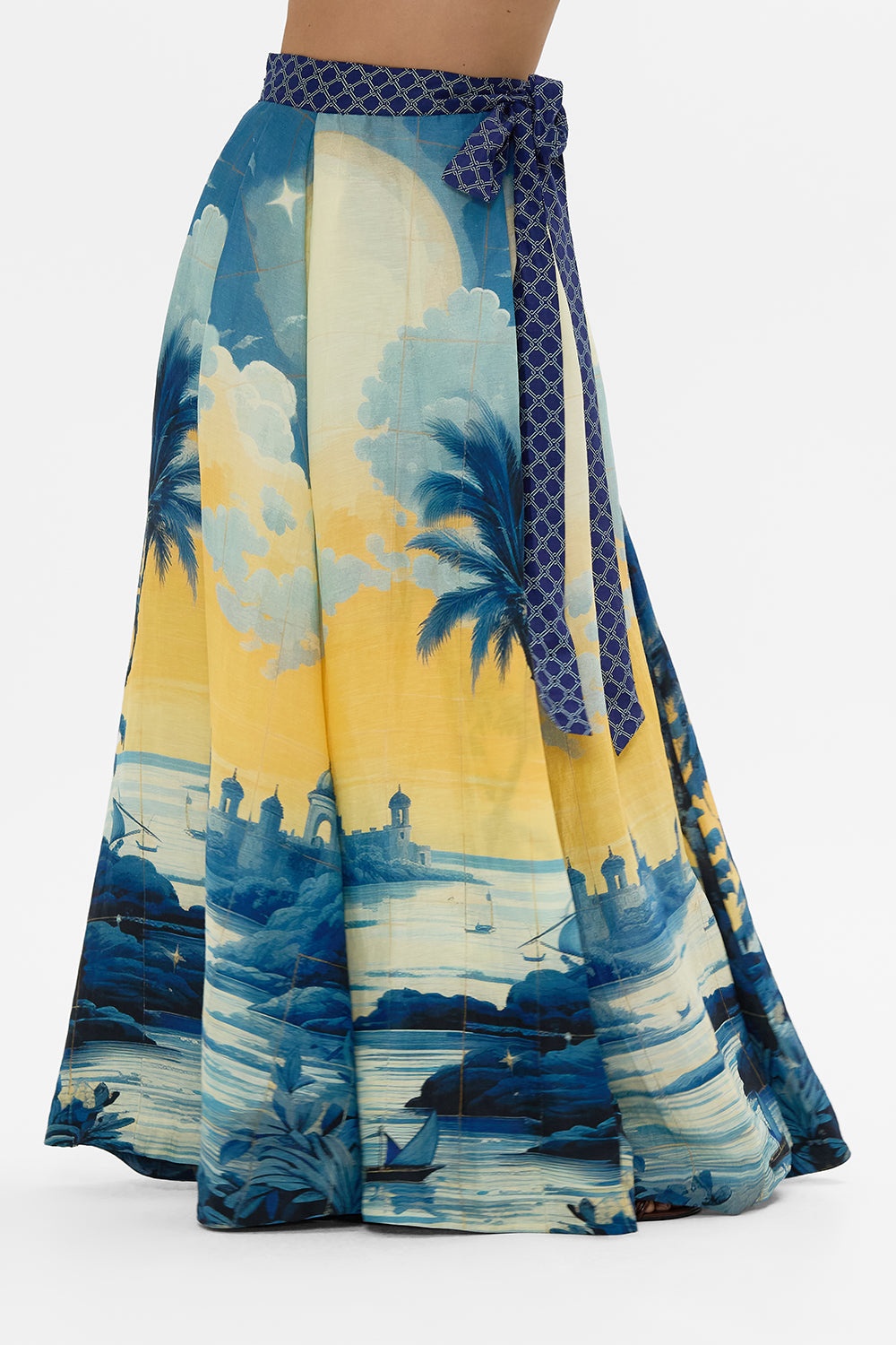 MAXI WRAP SKIRT - 5