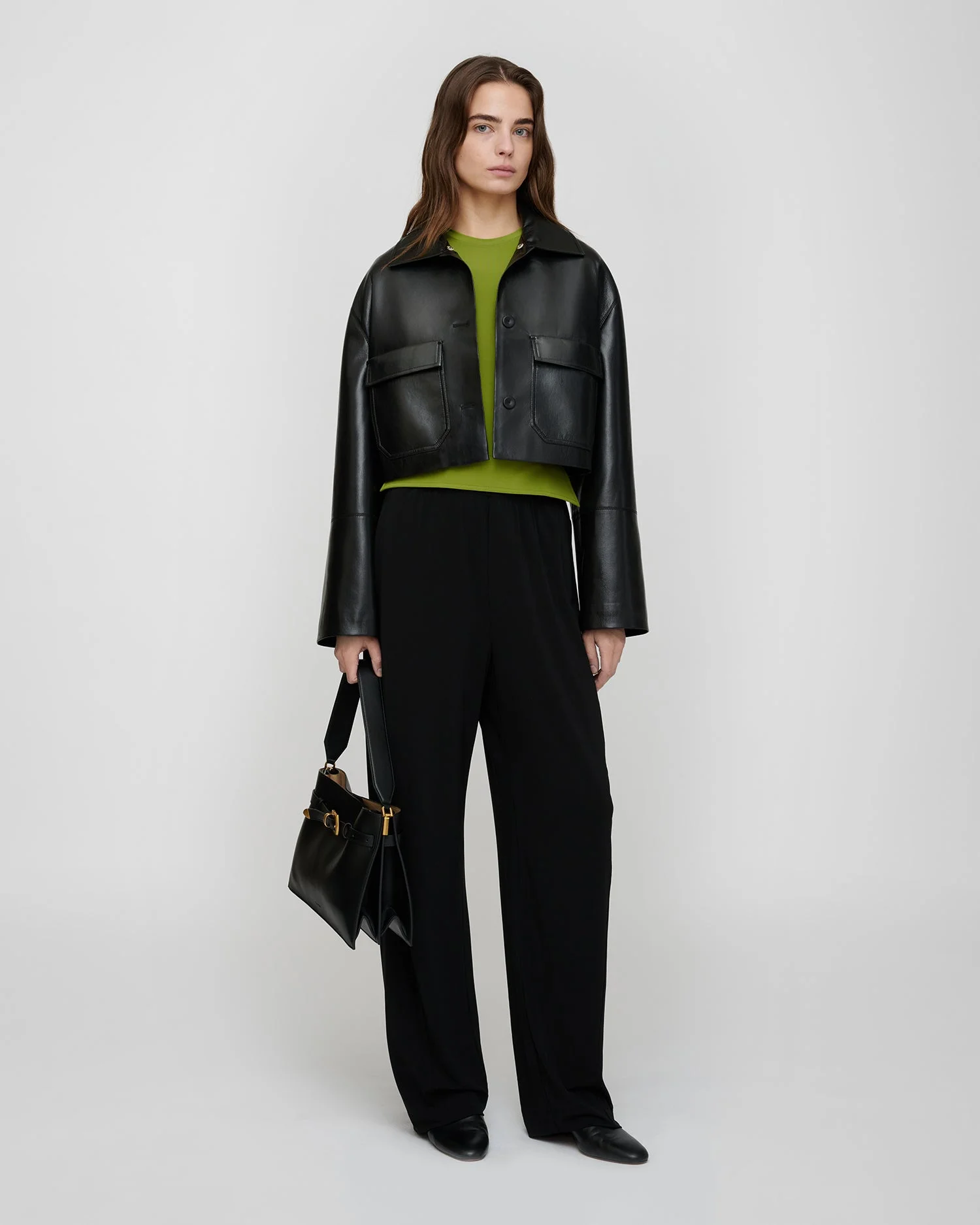 Okobor/Faux Shearling Jacket - 1