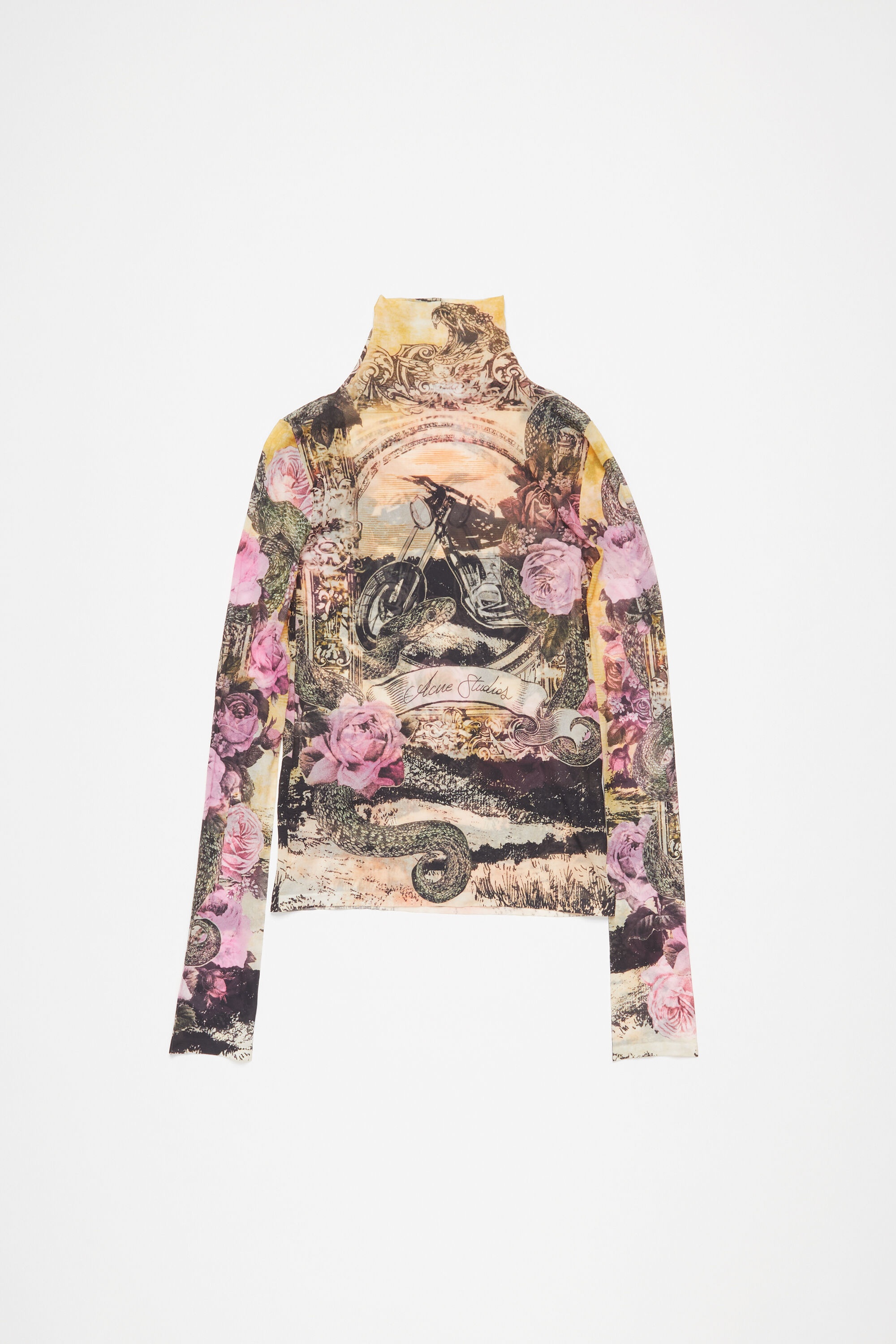 Printed seamless t-shirt - Pink multicolor - 5