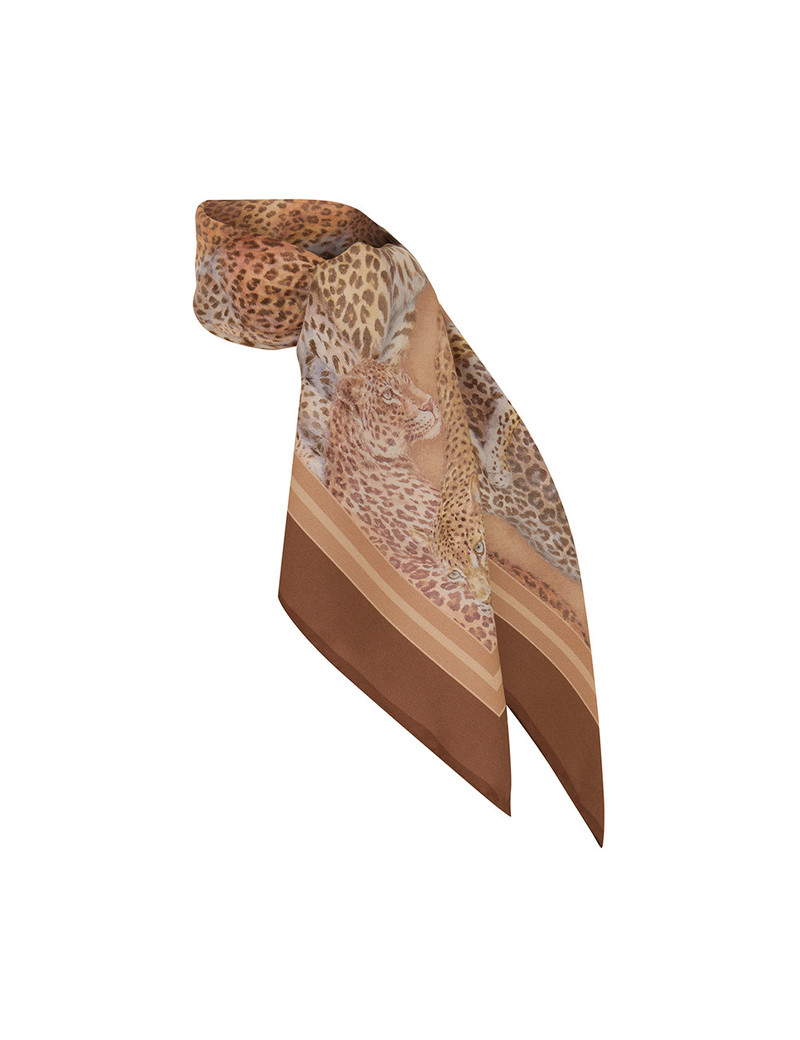 PRINTED SILK SQUARE 70 1