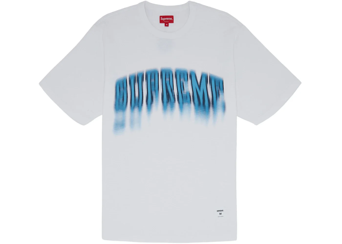 Supreme Blurred Arc S/S Top White - 1