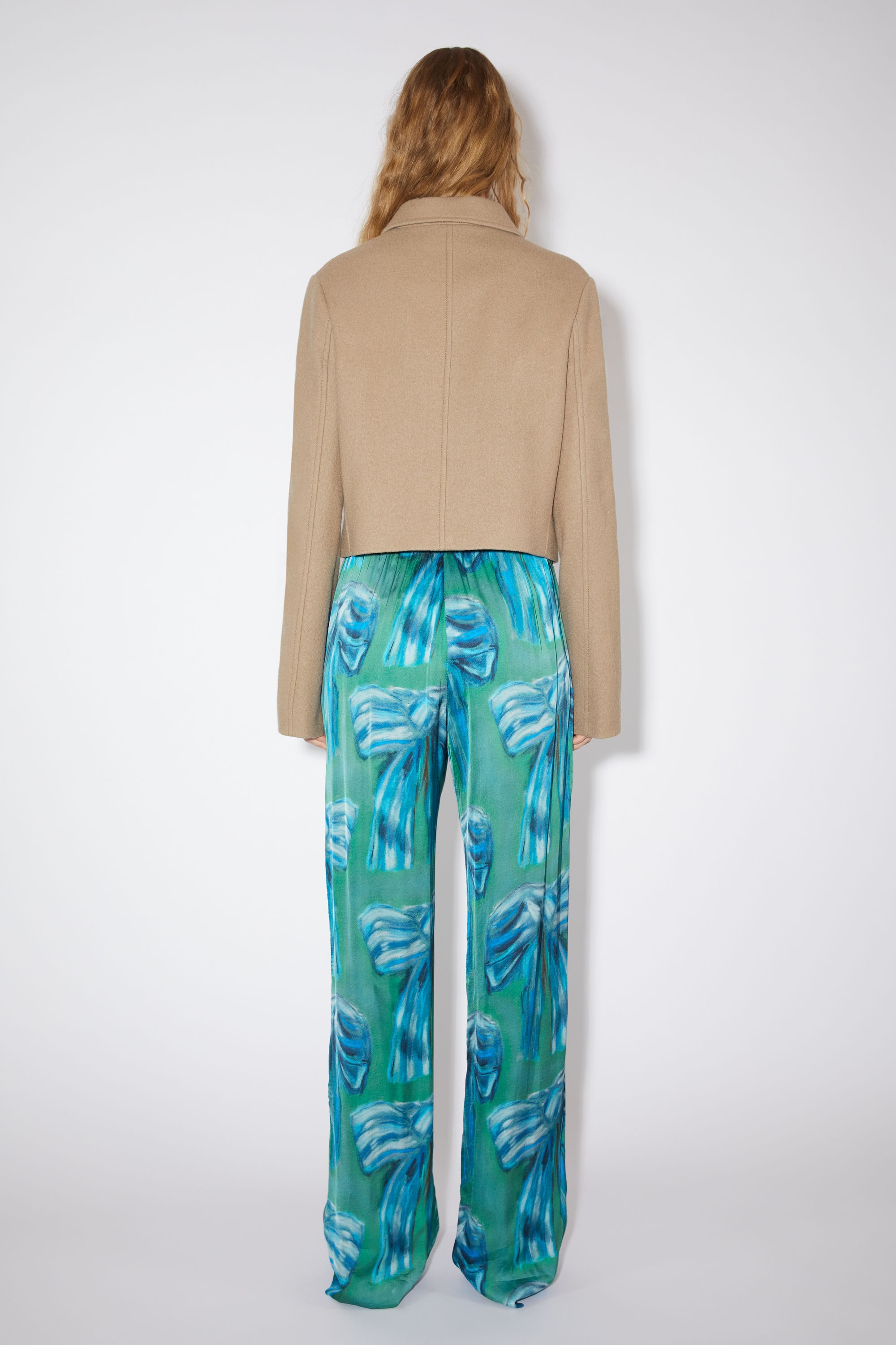 Printed trousers - Green - 3