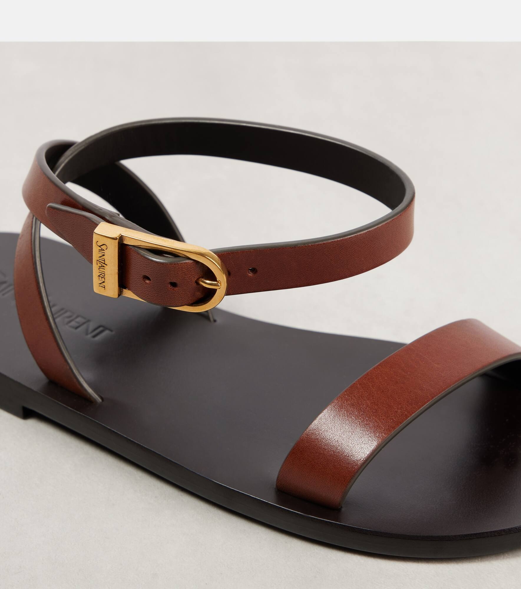 Sahara leather sandals - 5