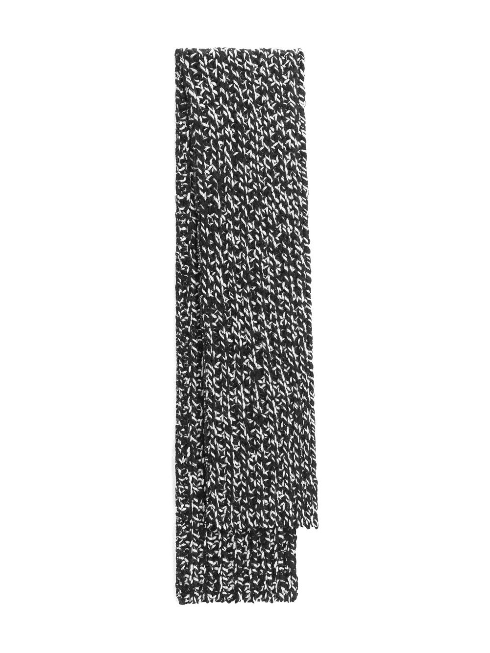 cable-knit scarf - 2