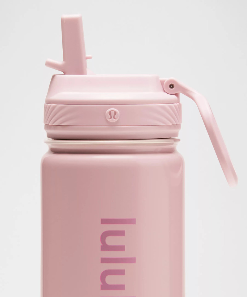 lululemon Back to Life Sport Bottle 18oz Straw Lid *Shine outlook