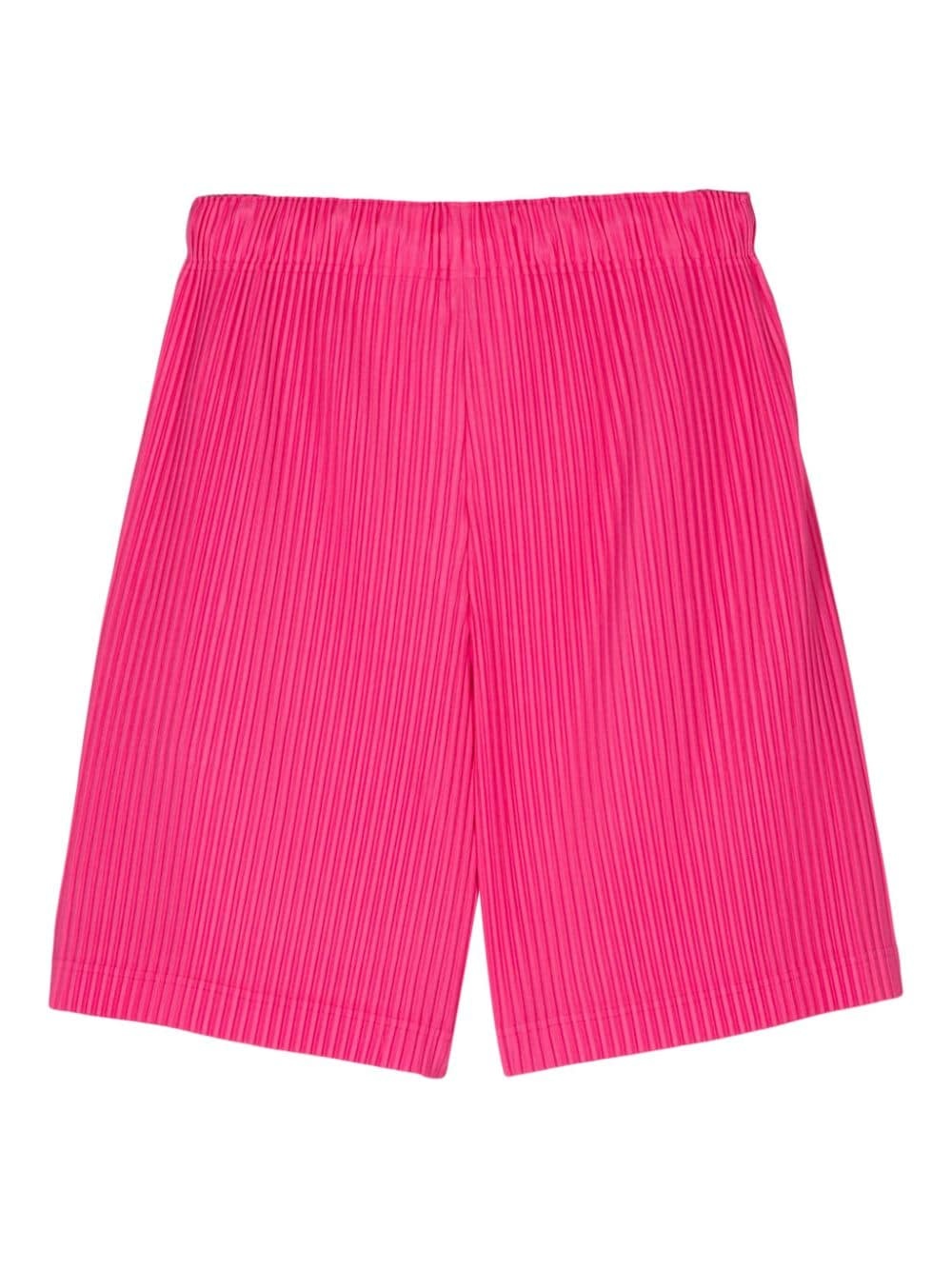 plissé bermuda shorts - 2