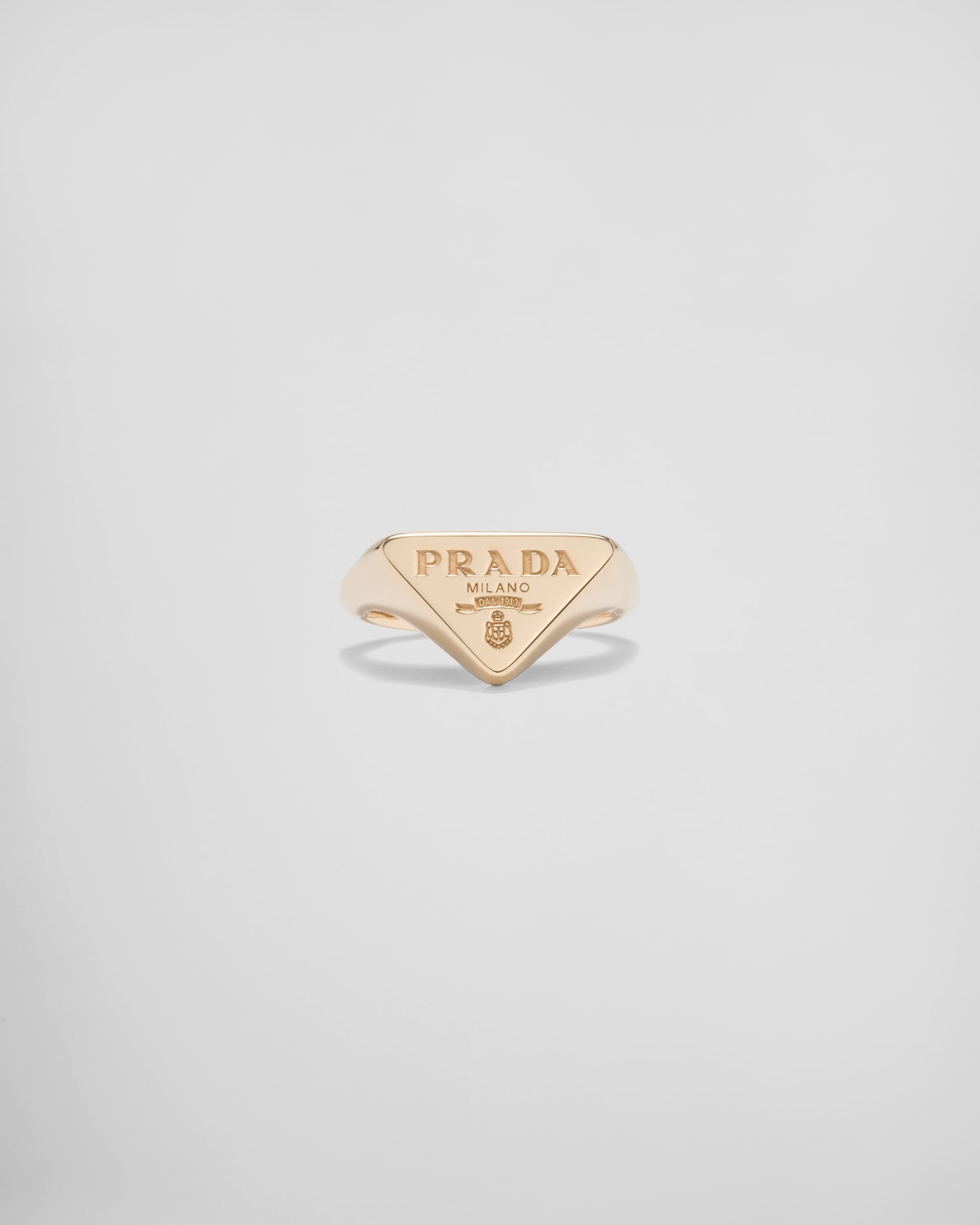 Eternal Gold signet ring in yellow gold - 1