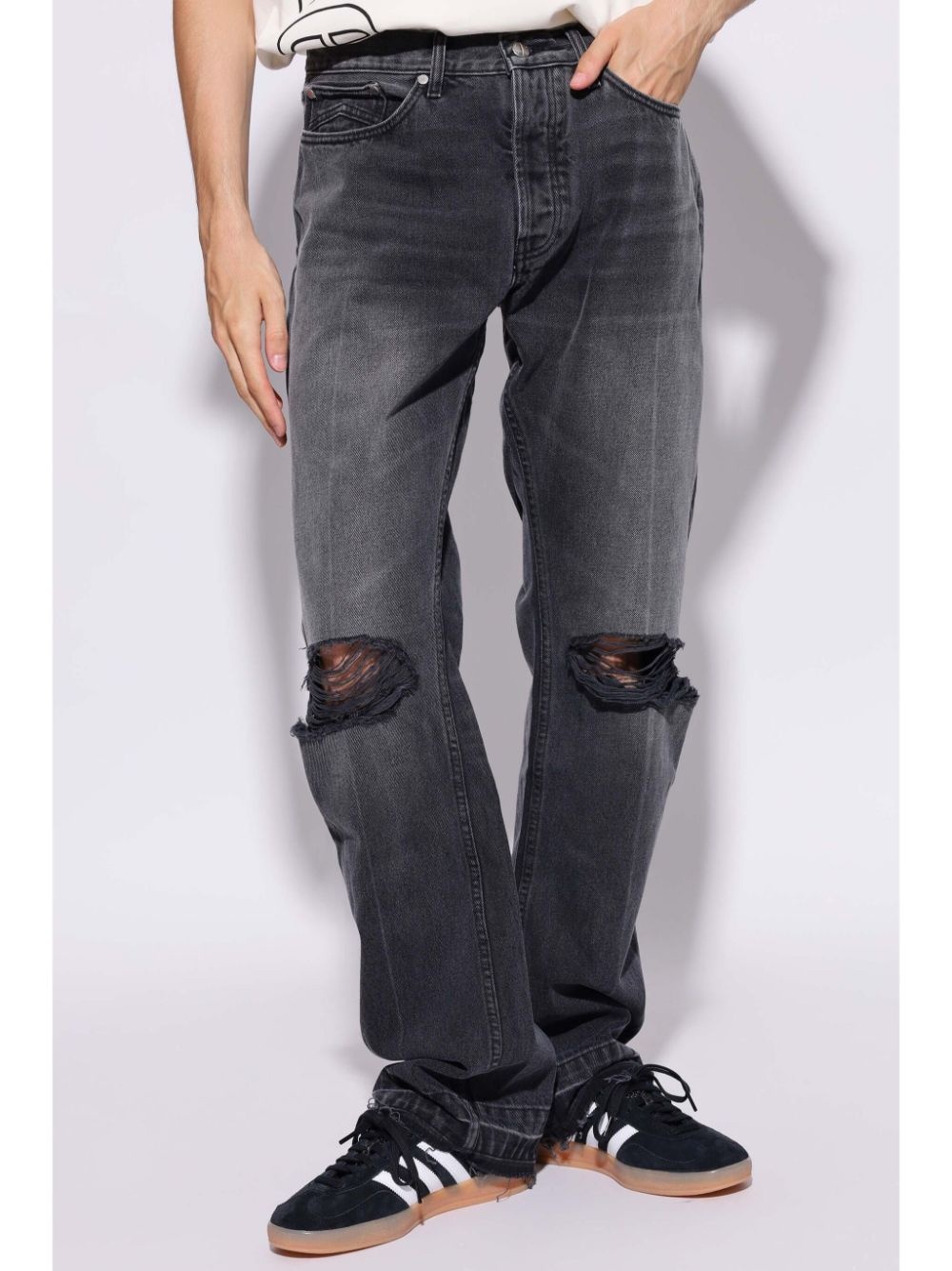 distressed jeans - 3
