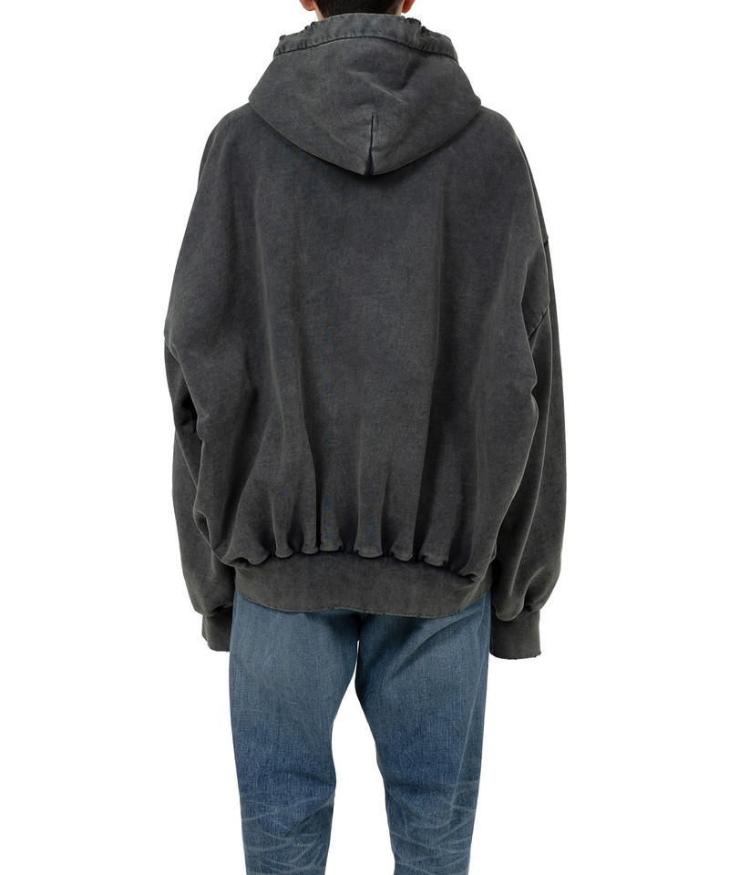 Amateur Sewn Like Zip-up Hoodie 5