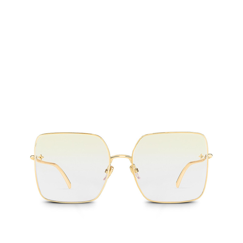 LV Charm Square Anti-Blue Light Glasses 4
