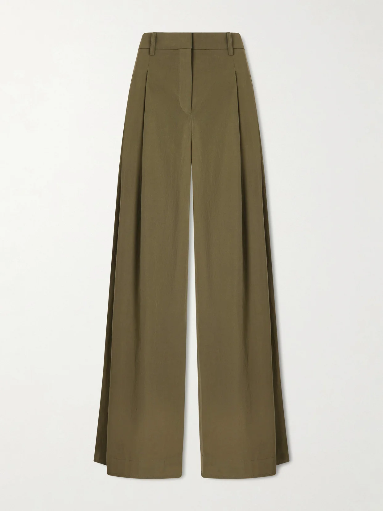 New Didi Cotton Wide-leg Pants - 1