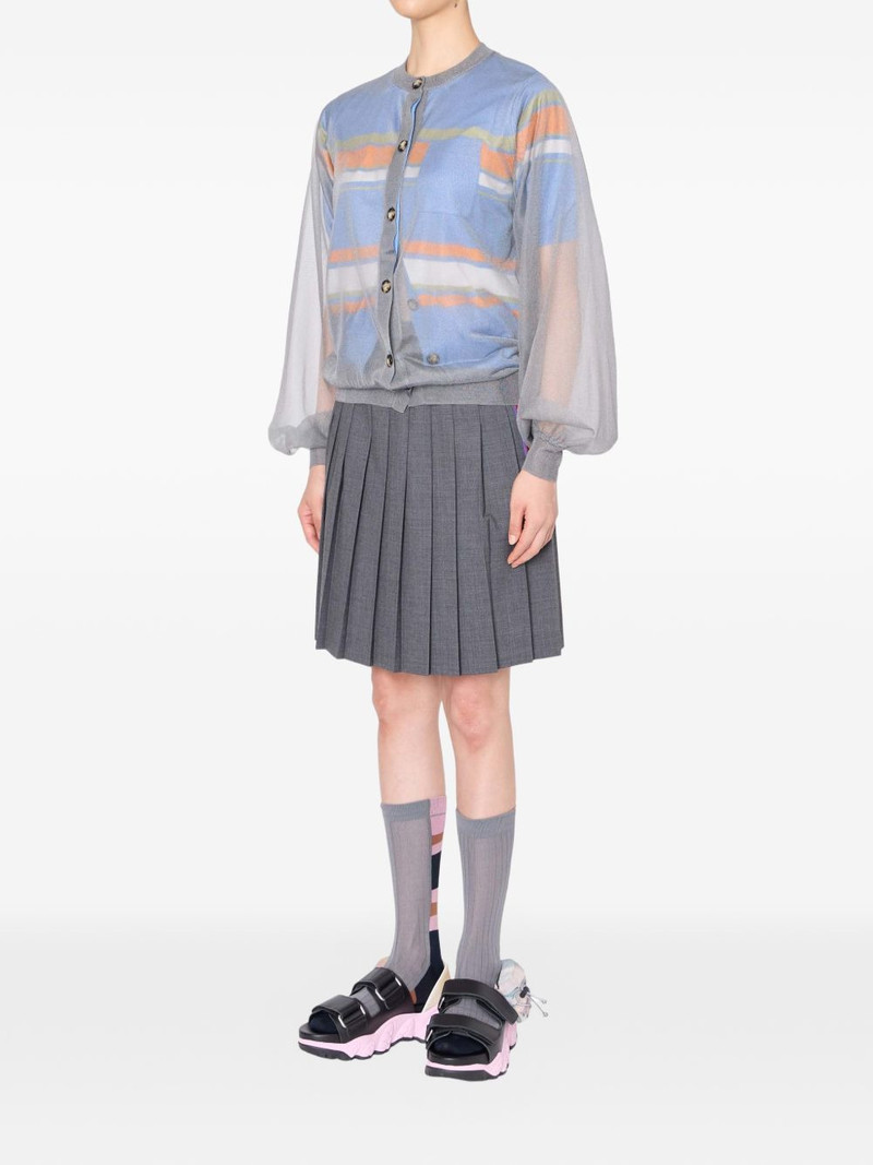 Kolor balloon-sleeve cardigan outlook