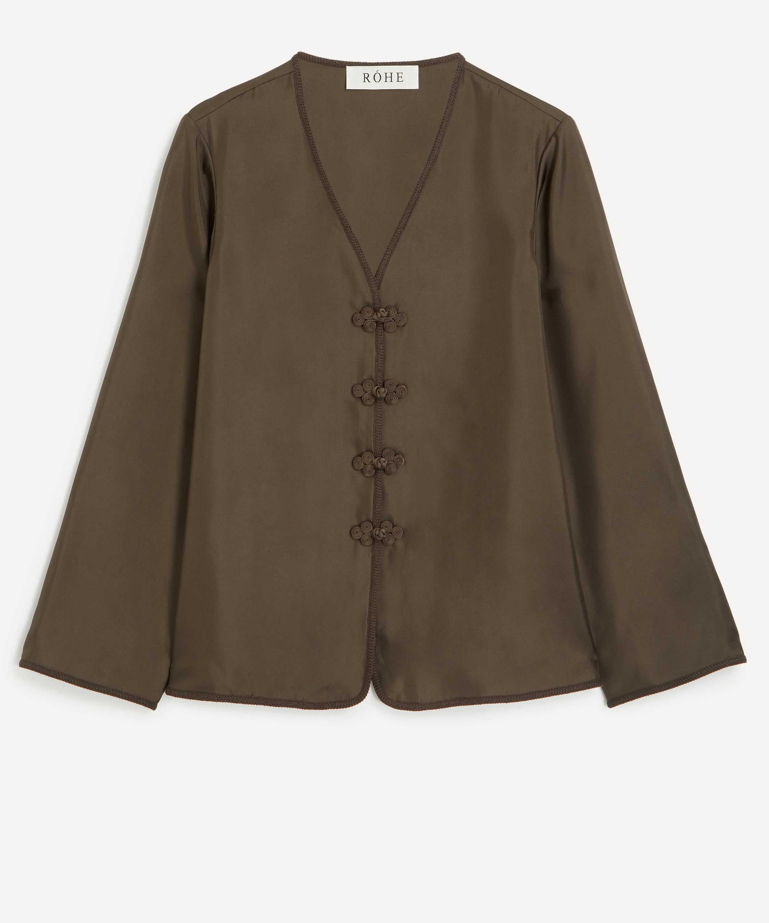 Pankou Closure Silk Top - 1