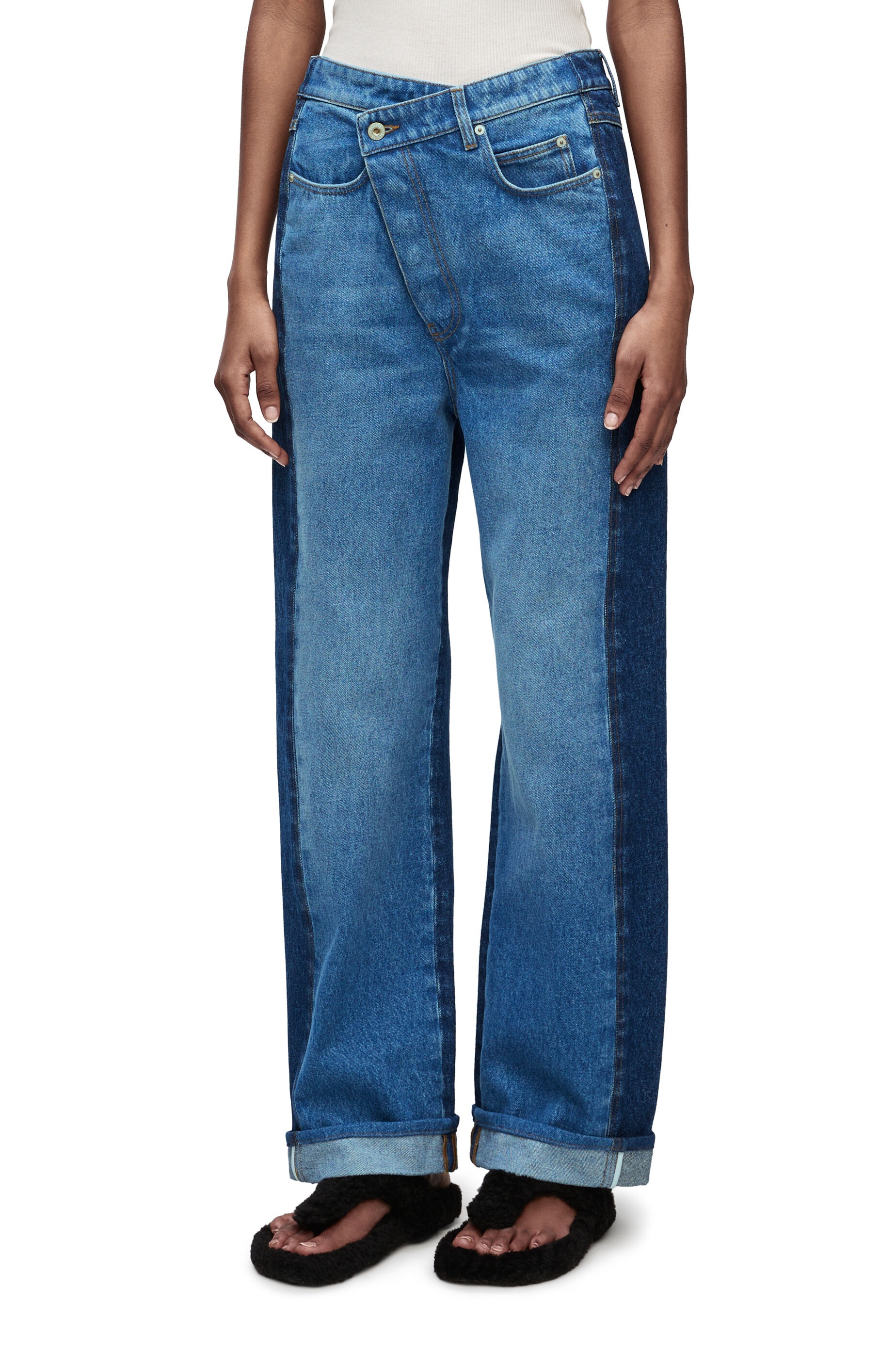 Deconstructed jeans in denim - 3