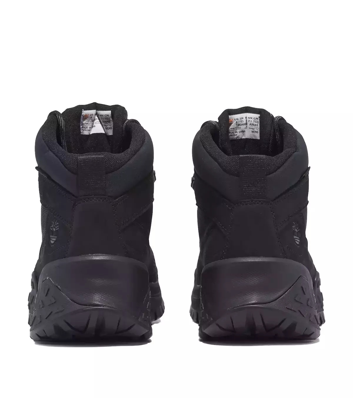 Motion Scramble Mid "Black Nubuck" Men's Waterproof Boot - 4