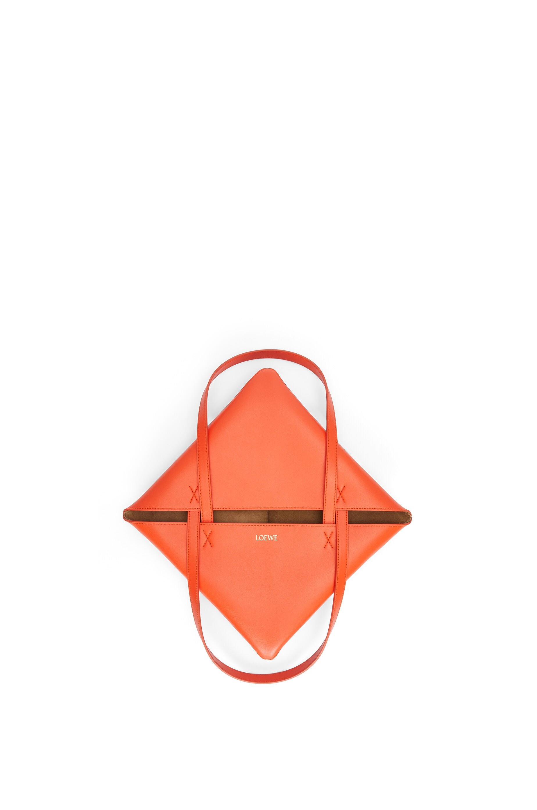 Puzzle Fold Tote in shiny calfskin - 8