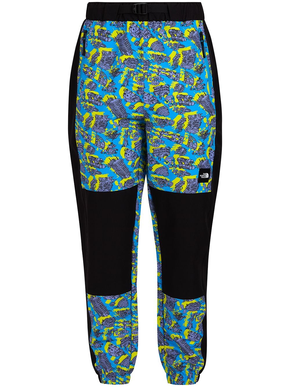 graphic print track pants - 1