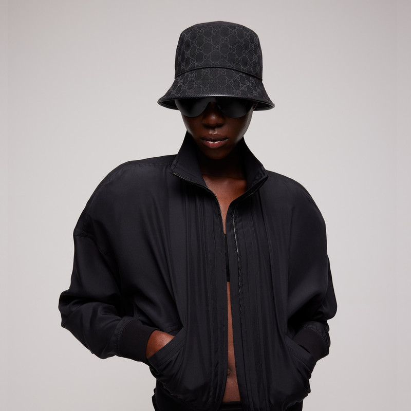 GUCCI GG cotton canvas bucket hat outlook