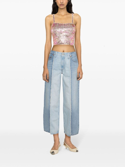Levi's Baggy Dad mid-rise cropped jeans outlook