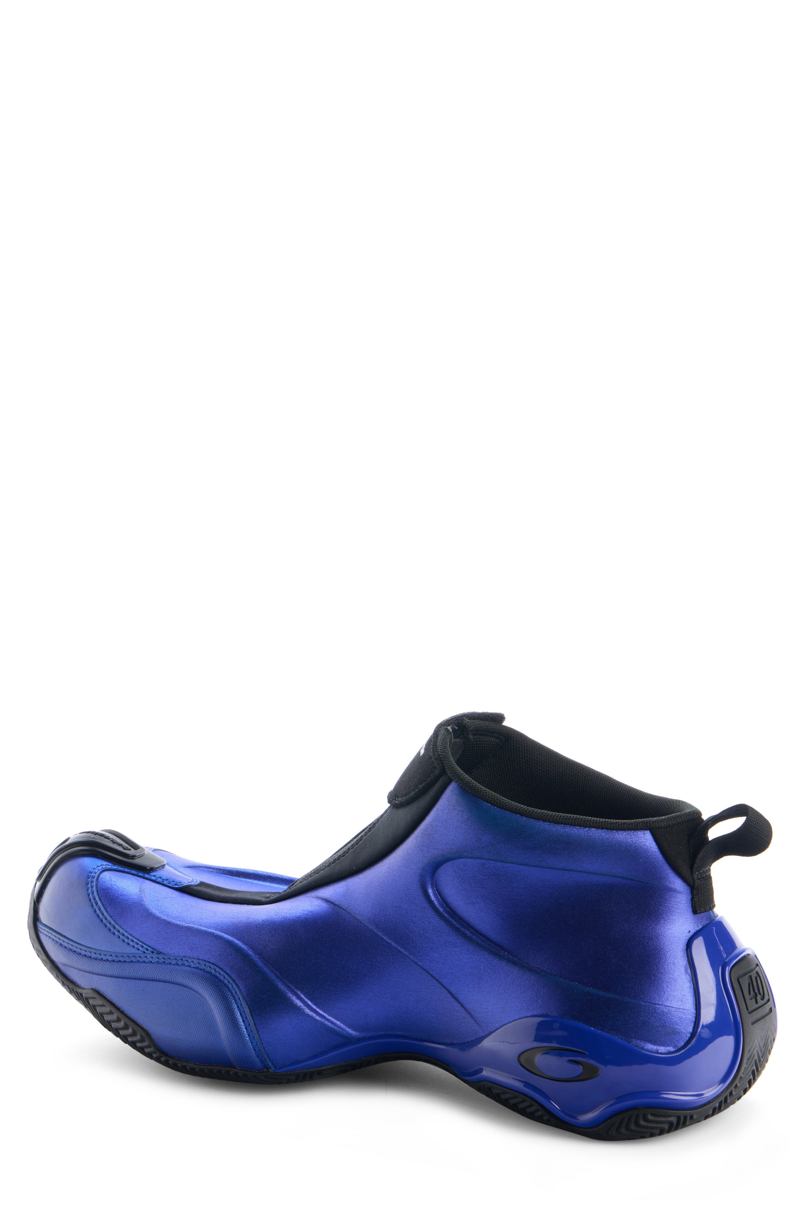 Balenciaga Basketball Sneaker in 4000 Blue Metallic at Nordstrom - 2