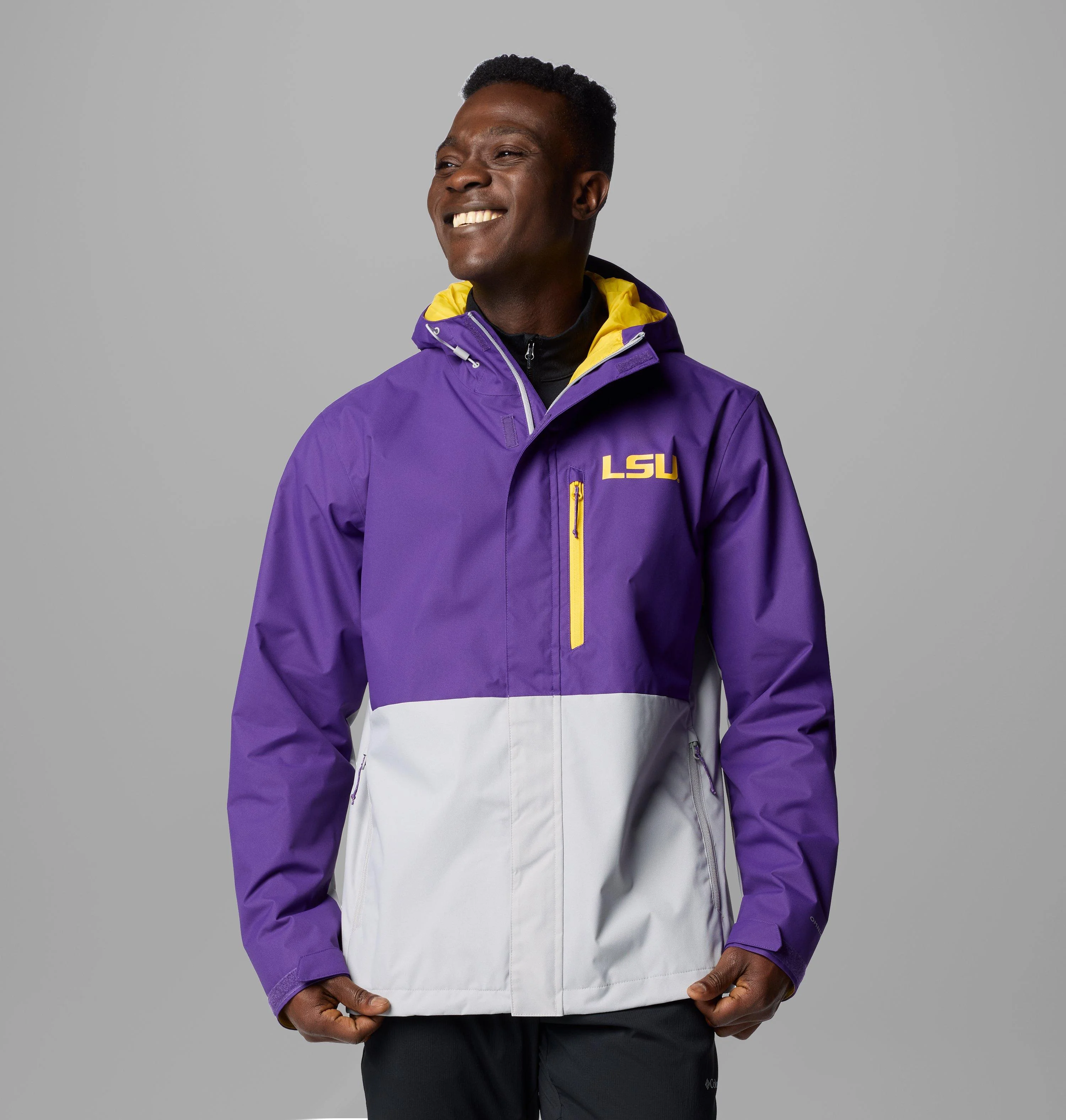Men's Collegiate Field Bound Jacket - LSU - 1