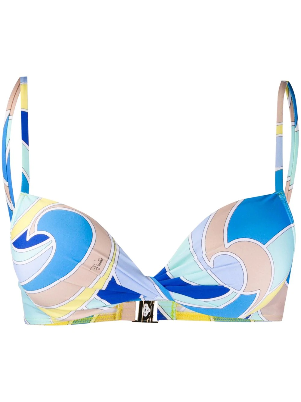 Quirimbas print bikini top - 1