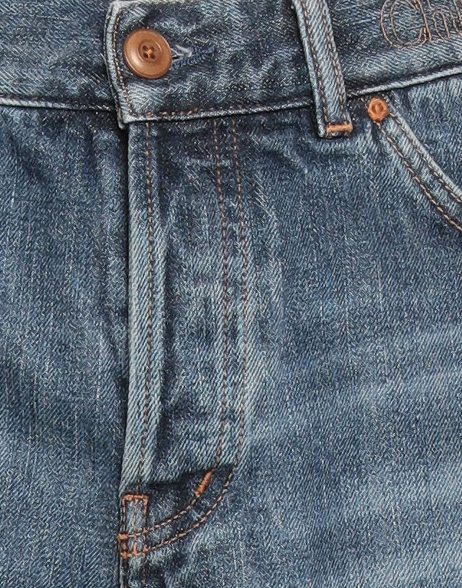 Blue Women's Denim Shorts - 4